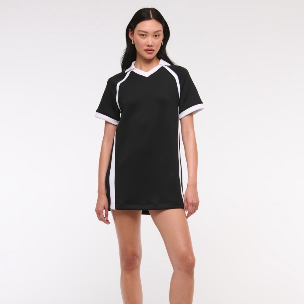 nwt Abercrombie soccer polo dress
